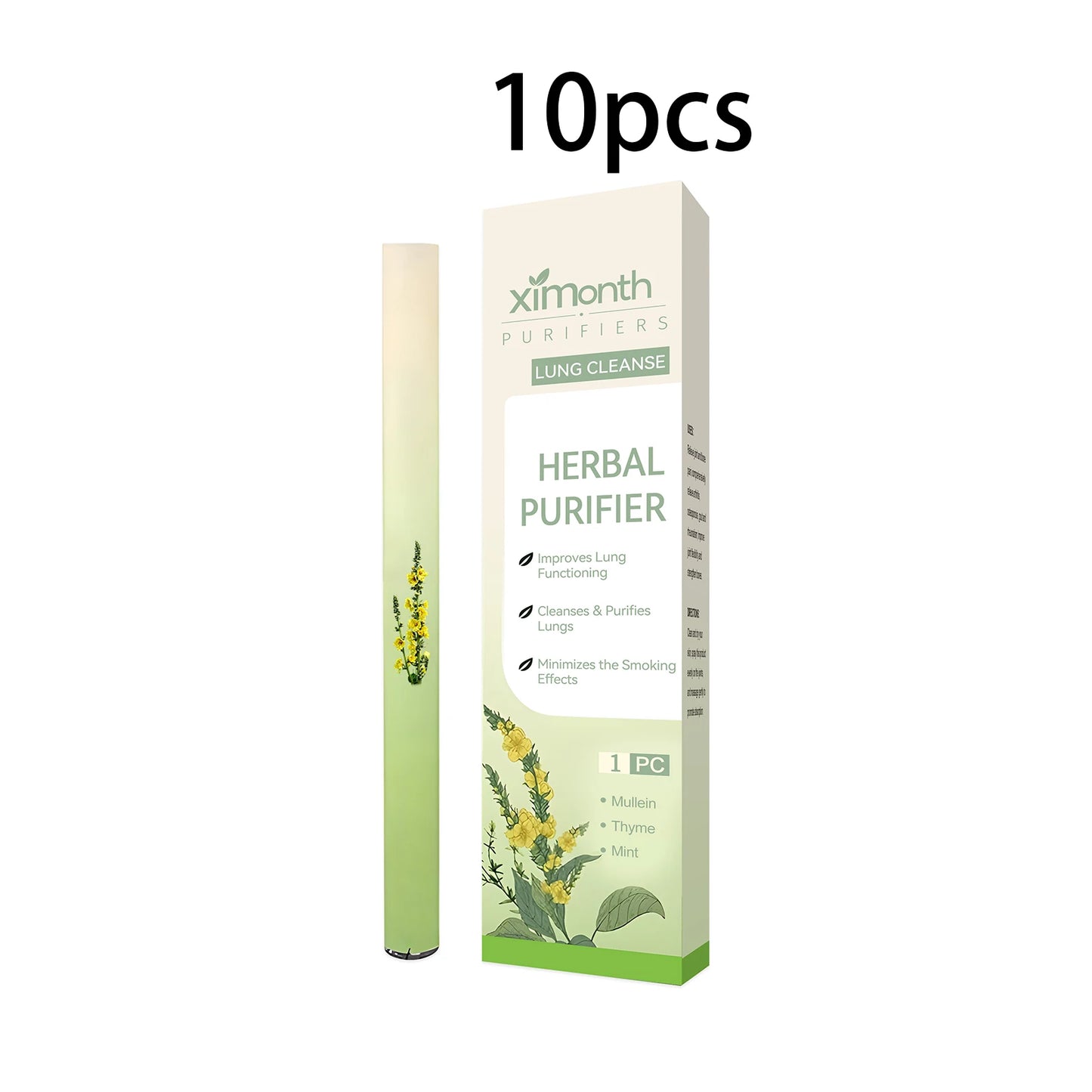 Herbal Purifier Improving Sleep Melatonin Diffusion Pen Lung Cleansing Nasal Aspirator Long-Lasting Quit Smoking Stick Diffuser