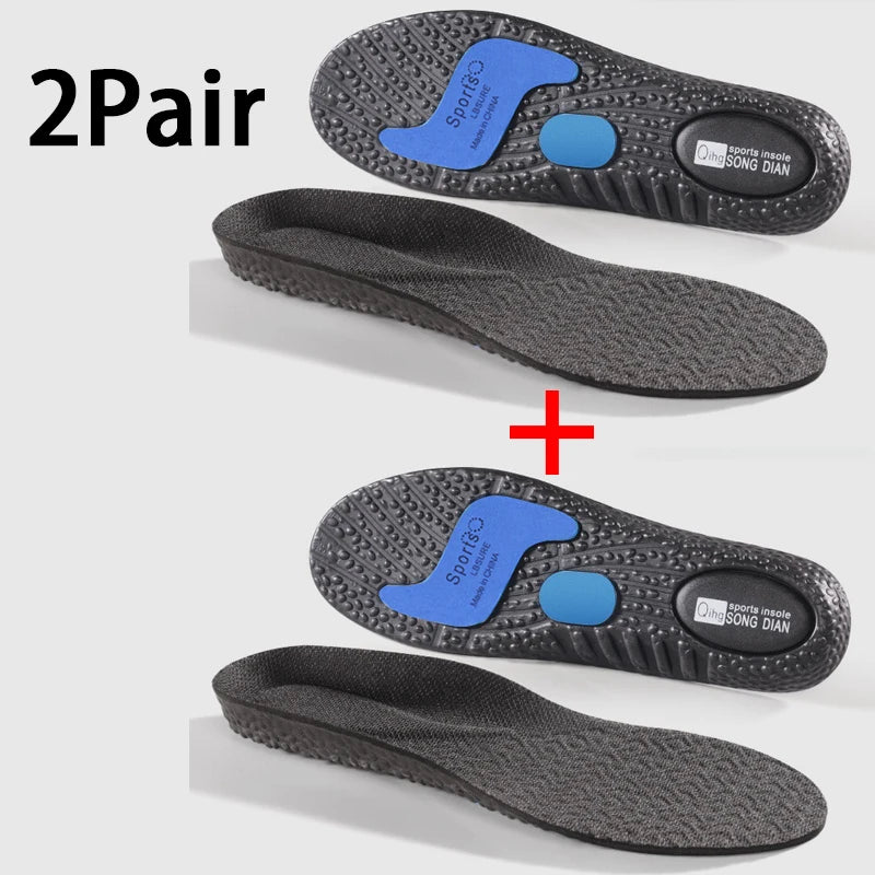 Sport Insoles For Shoes Men Woman Comfortable Running Insole for Feet Non-Slip Baskets Shoe Pads Arch Support Orthopedic Inserts