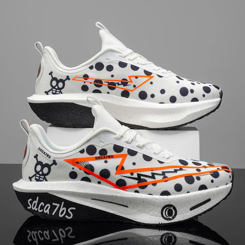 Men's Athletic Shoes - Lightweight and Breathable Running Shoes with Enhanced Cushioning and Durable Rubber Soles, Suitable for Training, Hiking, and Casual Wear - All-Season Low-Top Sneakers, Hiking and Street Shoes, Stylish