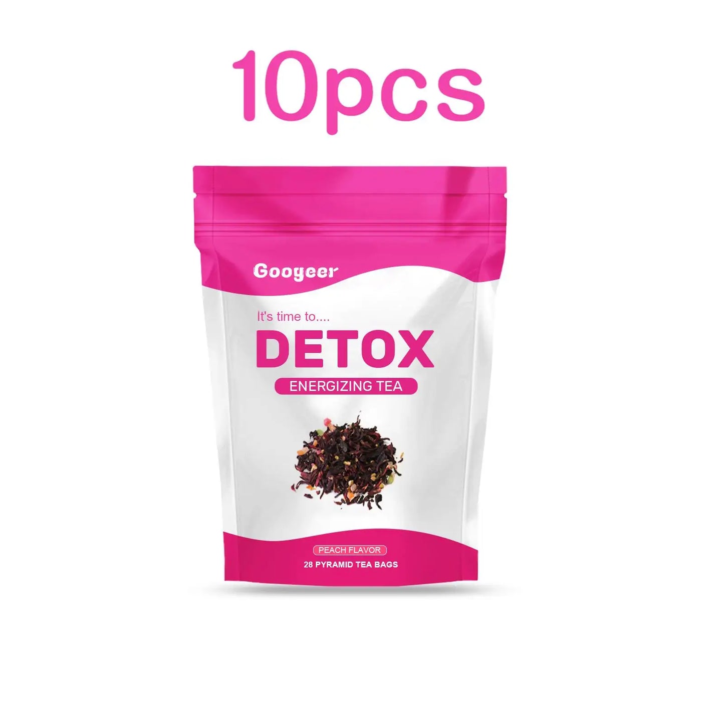 Googeer 28pcs Herbal Detox Tea Slimming Body Enhance Immunity Fat Burning Shaping Curves Weight Loss Tea for Tighten Abdomen