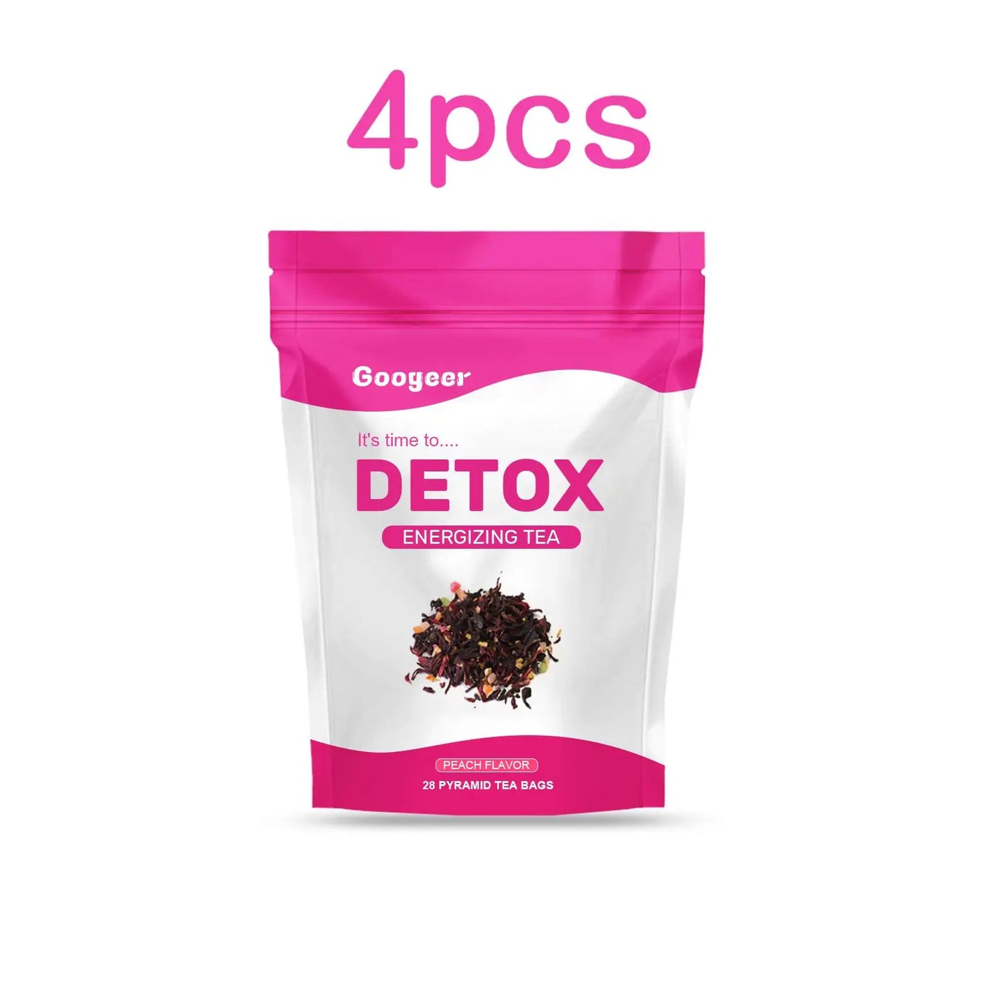 Googeer 28pcs Herbal Detox Tea Slimming Body Enhance Immunity Fat Burning Shaping Curves Weight Loss Tea for Tighten Abdomen