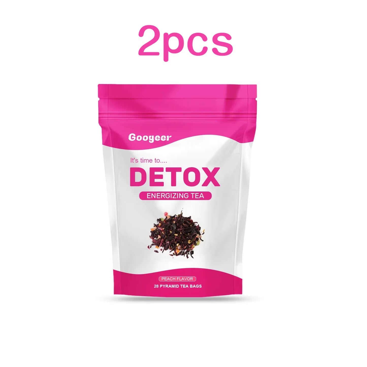 Googeer 28pcs Herbal Detox Tea Slimming Body Enhance Immunity Fat Burning Shaping Curves Weight Loss Tea for Tighten Abdomen