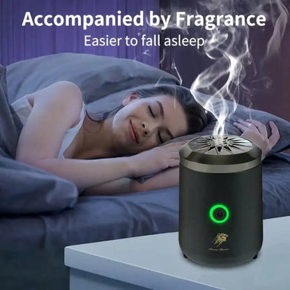 Electric Portable Aroma Diffuser, Middle Eastern Arabic Style Small Electric Incense Burner (Incense Not Included), Dual Use For Home & Car, USB Rechargeable, Suitable For Home, RV, Kitchen, Bathroom, Shower, Hotel, Public Sp