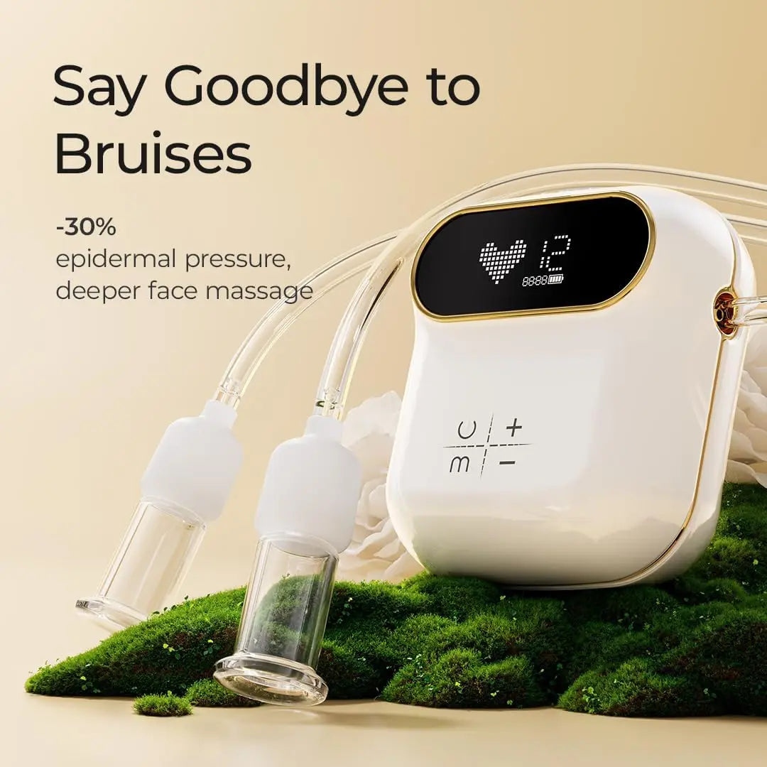 6Pcs Electric Facial Cupping Set with 3 Sizes for Skin Care, Gua Sha and Massage Therapy