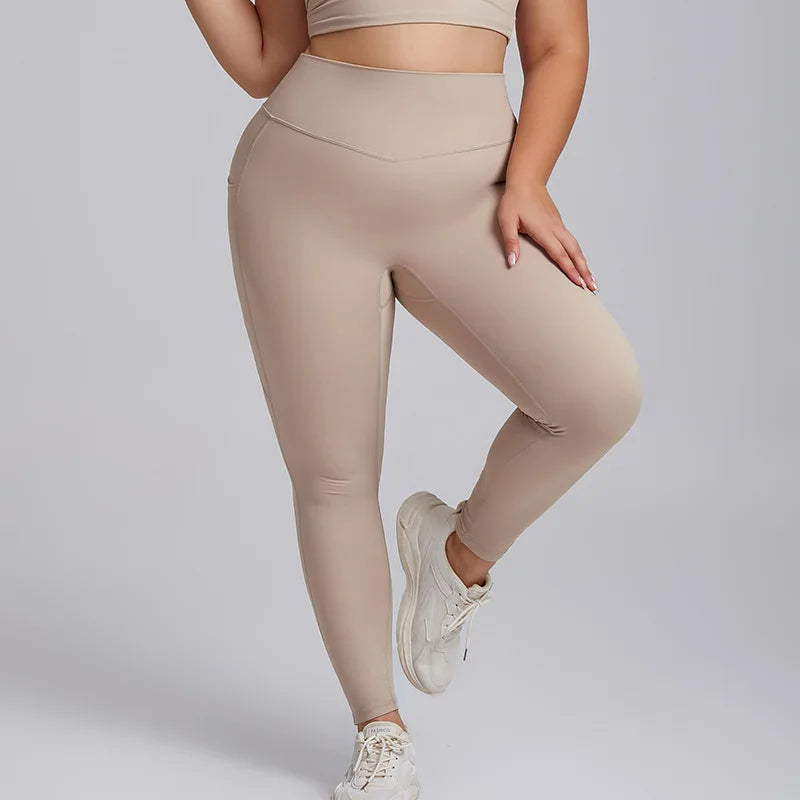 Yoga Set Women Plus Size Workout Oufit Women Sports Bra Gym Leggings Super Stretch Fitness Suit 3XL Women Activewear