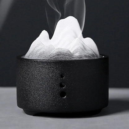 Creative ceramic incense pedestal - Home indoor deodorizing incense burner - Aromatherapy yoga atmosphere plate incense burner