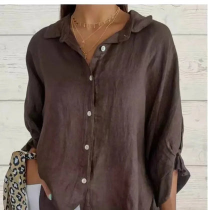 Summer Cotton Linen T Shirt Women Clothes Blusas Woman T-Shirts Loose Streetwear.
