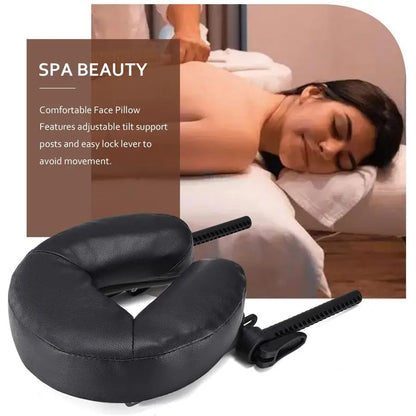 Massage Table Face Cradle amp Cushion, Adjustable Massage Chair Spa Bed Headrest amp Face Pillow Support, Massage Platform Head
