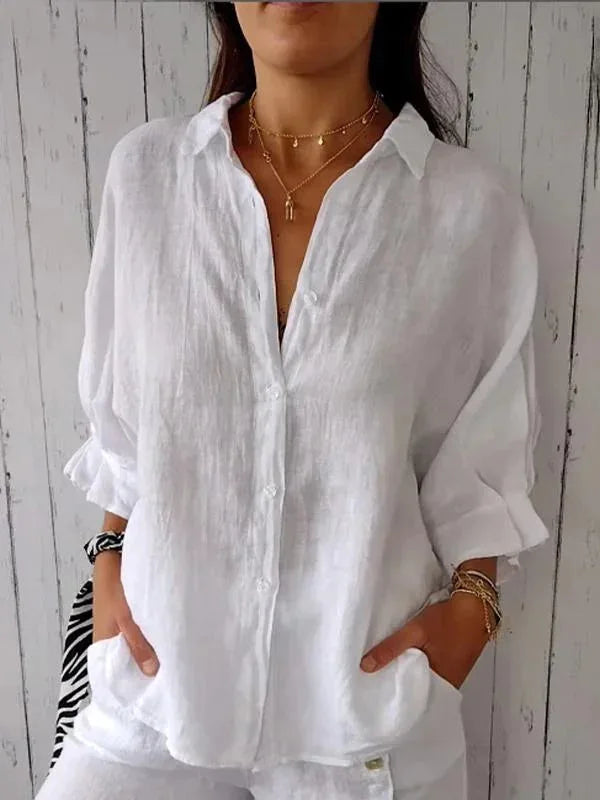 Summer Cotton Linen T Shirt Women Clothes Blusas Woman T-Shirts Loose Streetwear.