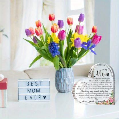Mom Heart Keepsake - Perfect Birthday & Mother's Day Gift