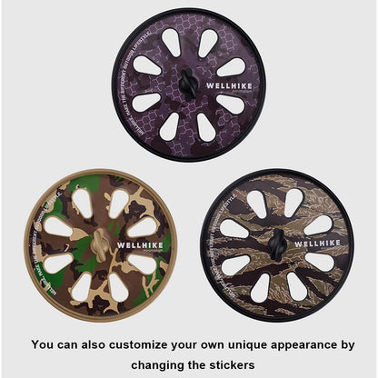 Hollow Mosquitoes Coil Tray with Cover Mosquito  Incense Box Metal  Incense Coil Burner for Outdoor Camping