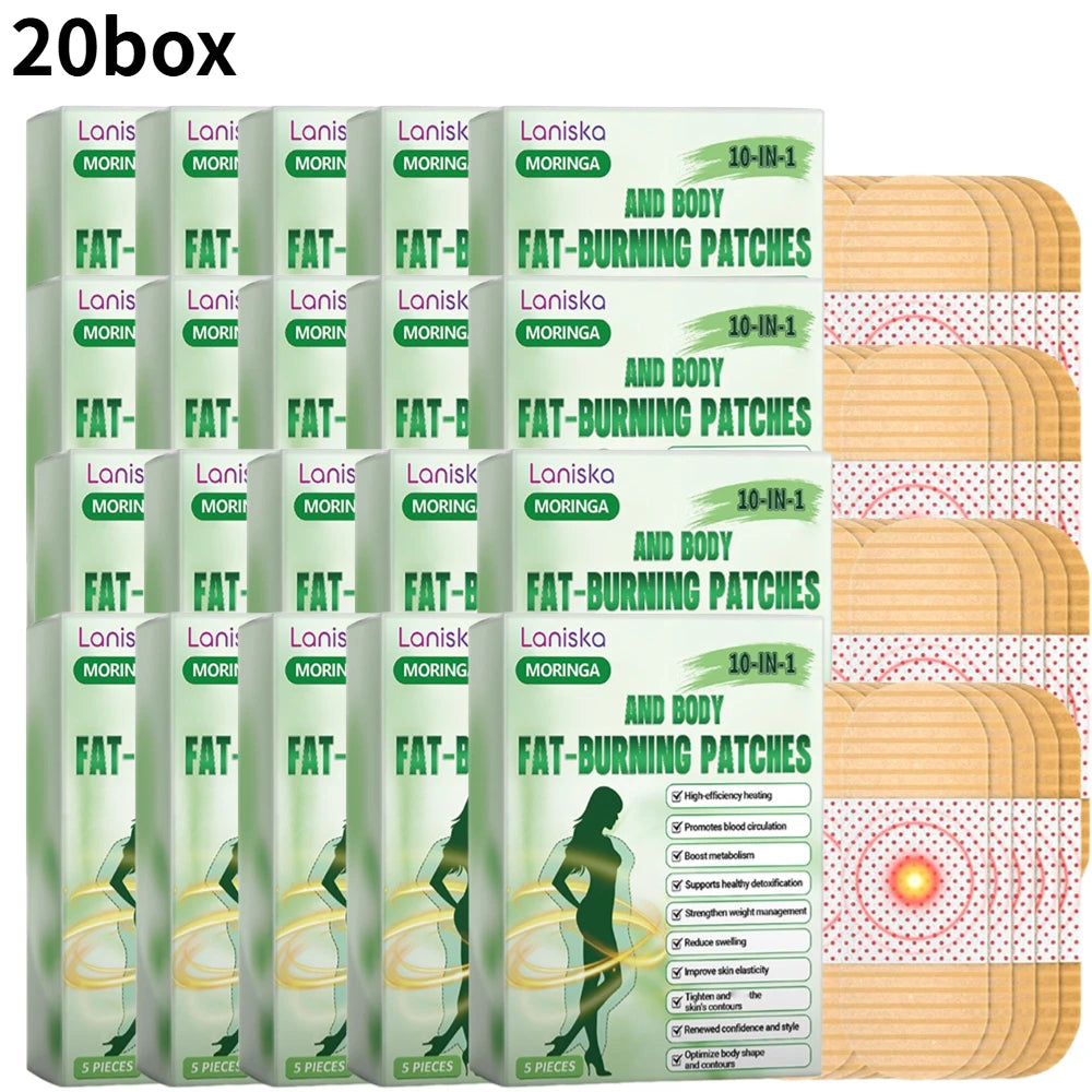 20/10/5/1box Slimming & Body Shaping Fat-burning Patches High-efficiency Heating Metabolic Balance Strengthen Weight Management