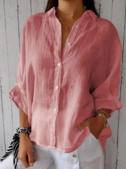 Summer Cotton Linen T Shirt Women Clothes Blusas Woman T-Shirts Loose Streetwear.