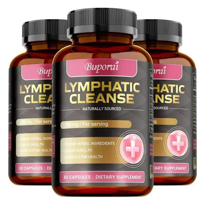 Lymphatic Cleanse Supplement - Lymph System Health Support, Cleansing & Detox, Improves Overall Well-being