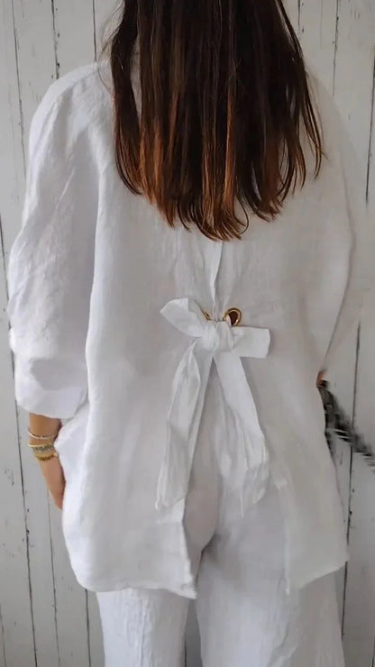 Summer Cotton Linen T Shirt Women Clothes Blusas Woman T-Shirts Loose Streetwear.
