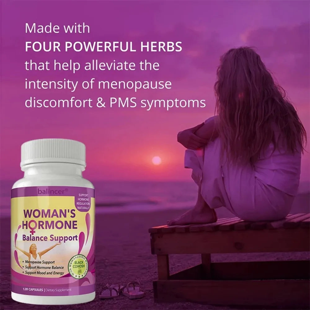 Nutritional Supplement for Women - Helps Relieve Menopause, Balance Endocrine System, Support Energy and Improve Mood