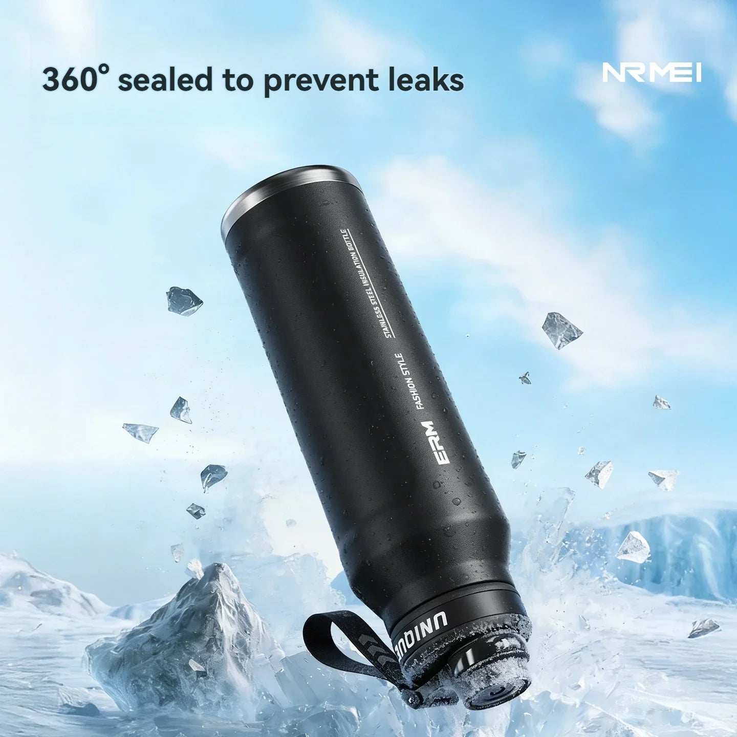 Waterbottle Stainless Steel Tumble Large Capacity Insulated Flasks Cycling Sports Portable Water Bottle for Men