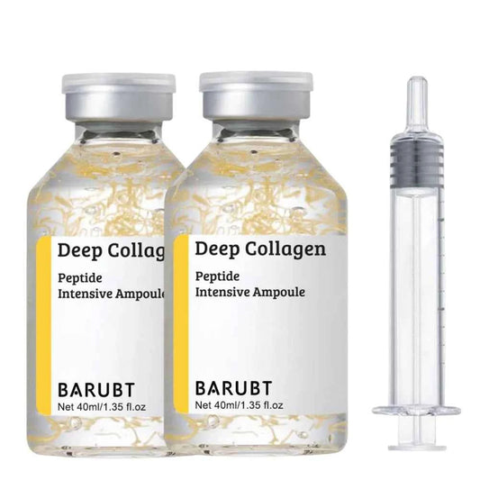 Korean Silk Collagen Essence Serum Deep Peptide Intensive Revitalizing Face Cream Anti-Wrinkle Firming Lifting Skin Care