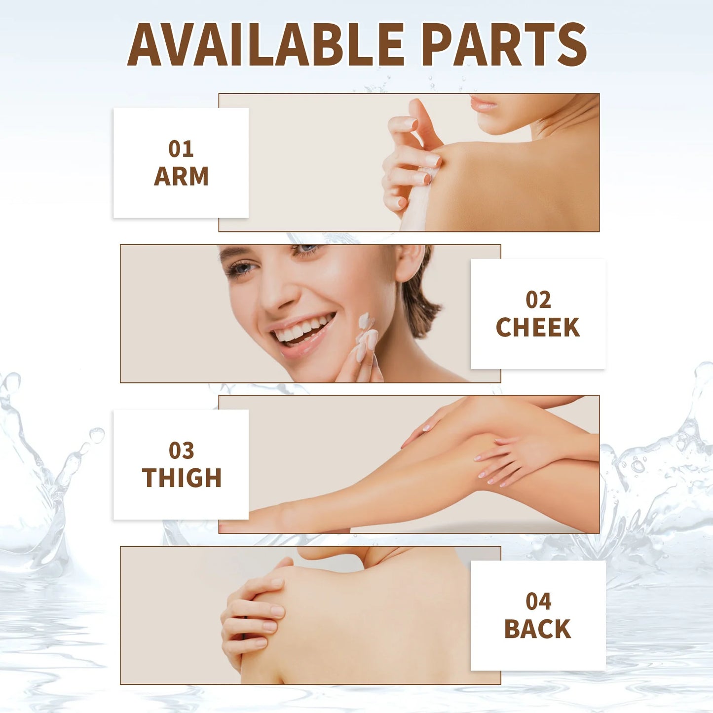 Keratosis Pilaris Removal Cream Chicken Skin Folliculities Treatment Repair Whitening Moisturizing Smooth Mild Body Lotion 30G