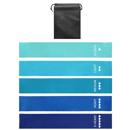 Fitness Elastic Resistance Bands Home Pilates Gym yoga resistance Bands Stretching Training Crossfit Sport Workout Equipment