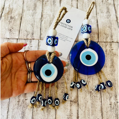 Evil Eye Wall Hanging House Protection Home Decor New Home Gift Idea Home Protection Good Luck Protection Charm