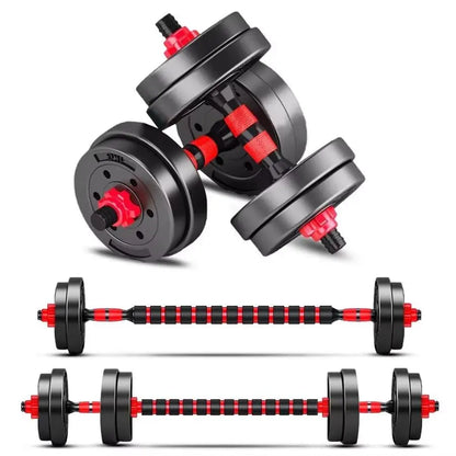 WeightsDumbbells Set of 2 Convertible To Barbell A Pair of Lightweight for Home Gym,Women and Men Equipment