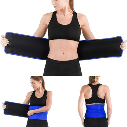 Sport Waist Support Men Women Fitness Waist Protect Belt Belly Burn Fat Weight Loss Stomach Slimming Belt Sauna Body Body Shaper