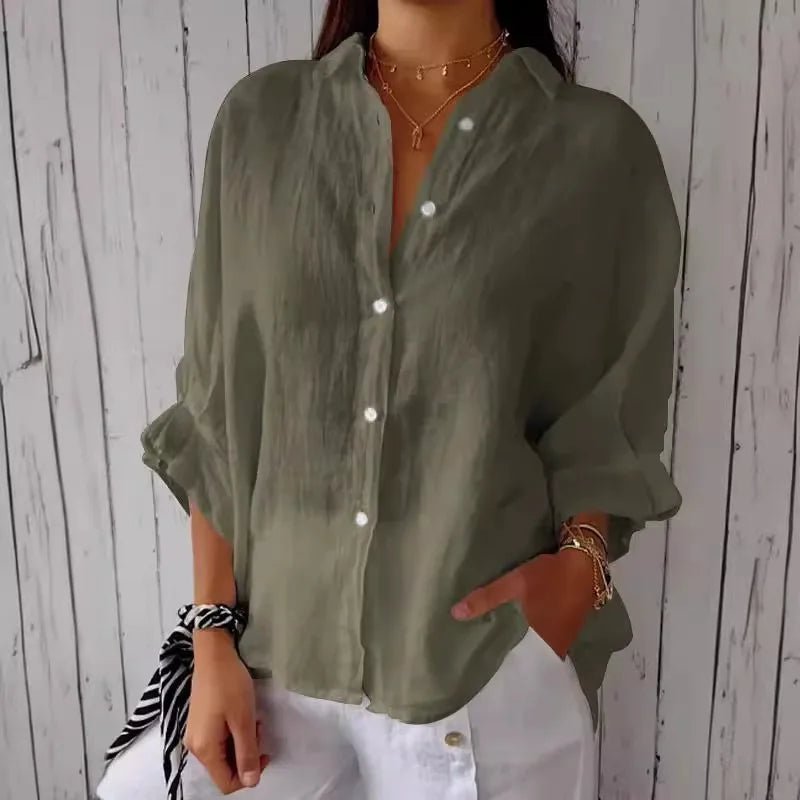 Summer Cotton Linen T Shirt Women Clothes Blusas Woman T-Shirts Loose Streetwear.