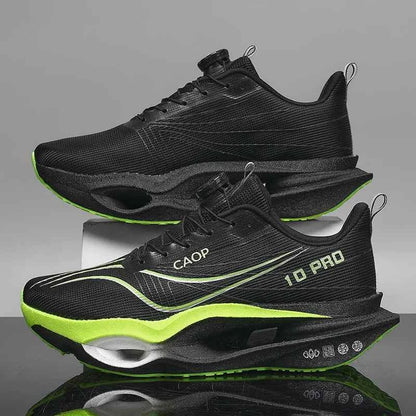 Running Shoes Men Sports Carbon Board Speciality Marathon Breathable Lightweight Women Comfortable Athletic Nonskid Sneakers