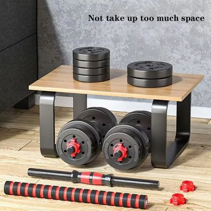 WeightsDumbbells Set of 2 Convertible To Barbell A Pair of Lightweight for Home Gym,Women and Men Equipment