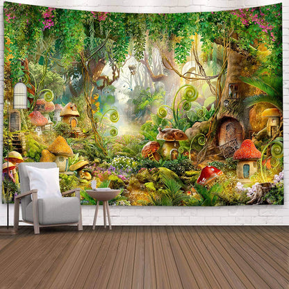Indian Mandala Wall Hanging Tapestry Boho Wall Cloth Tapestries Decor Psychedelic Hippie Bohemia Wall Carpet Bedroom Decoration