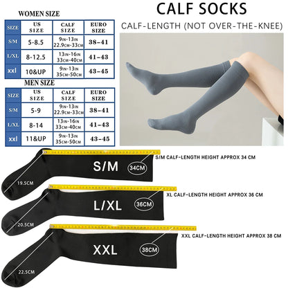Varicose Veins Compression Socks Fit For Golf Rugby Running Hiking Sports For Anti Fatigue Driving Travel Flight Women Men Socks