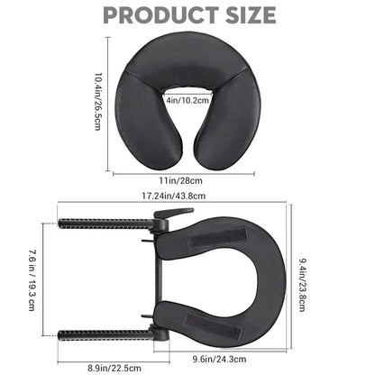 Massage Table Face Cradle amp Cushion, Adjustable Massage Chair Spa Bed Headrest amp Face Pillow Support, Massage Platform Head