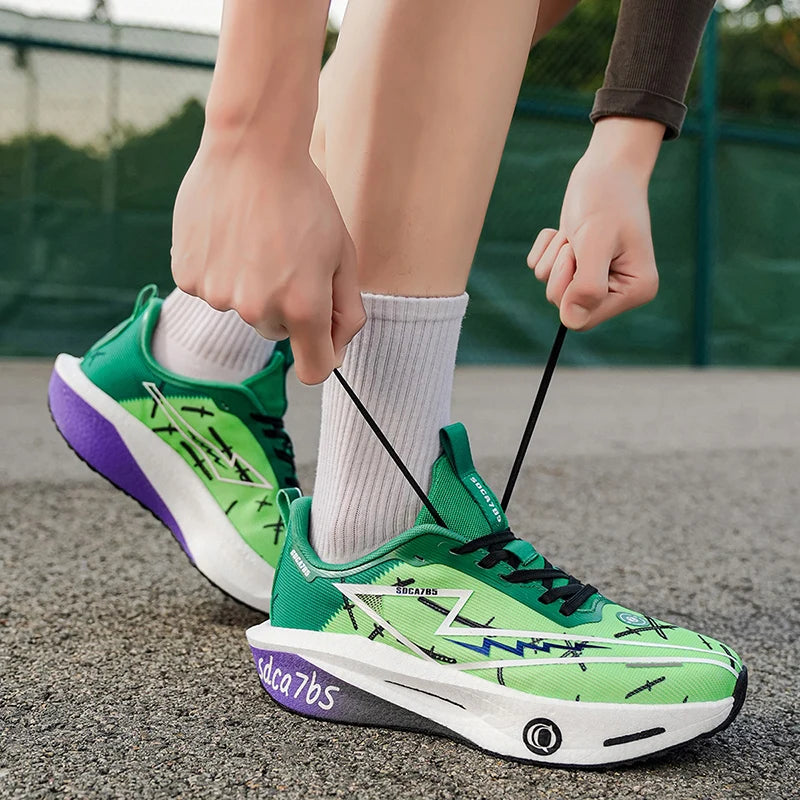 Men's Athletic Shoes - Lightweight and Breathable Running Shoes with Enhanced Cushioning and Durable Rubber Soles, Suitable for Training, Hiking, and Casual Wear - All-Season Low-Top Sneakers, Hiking and Street Shoes, Stylish