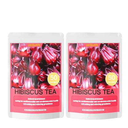 100 bags-Luoshen flower tea bag, decaffeinated herbal tea bag, rich in antioxidants, tea lovers' gift, antioxidant rich mixture