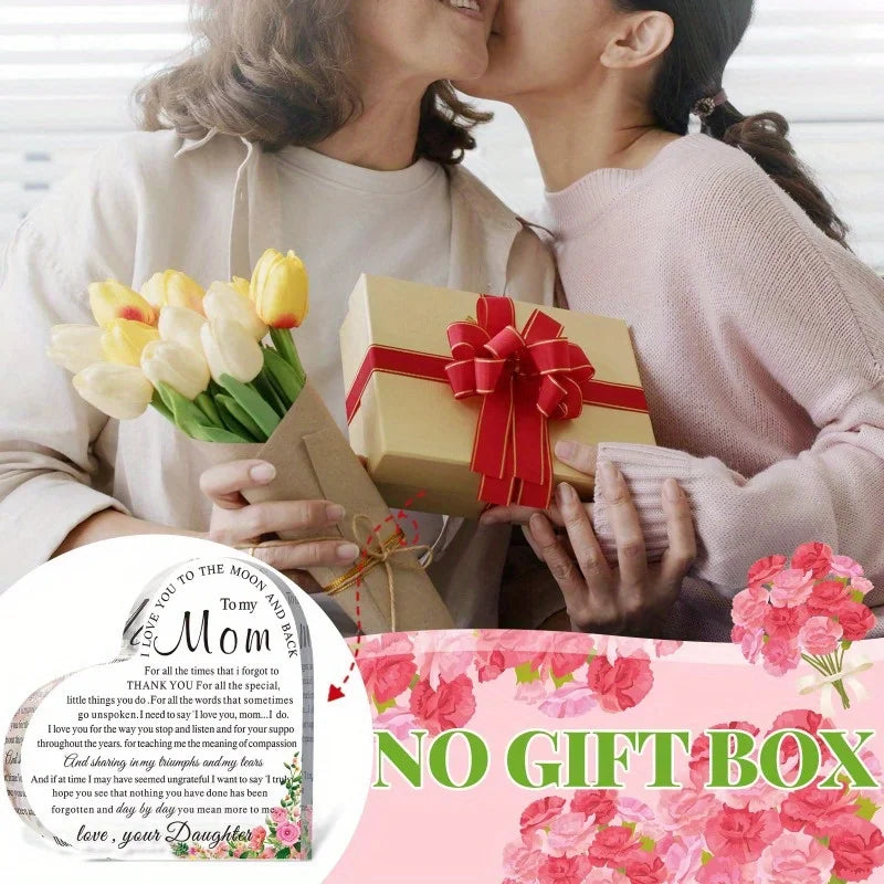 Mom Heart Keepsake - Perfect Birthday & Mother's Day Gift