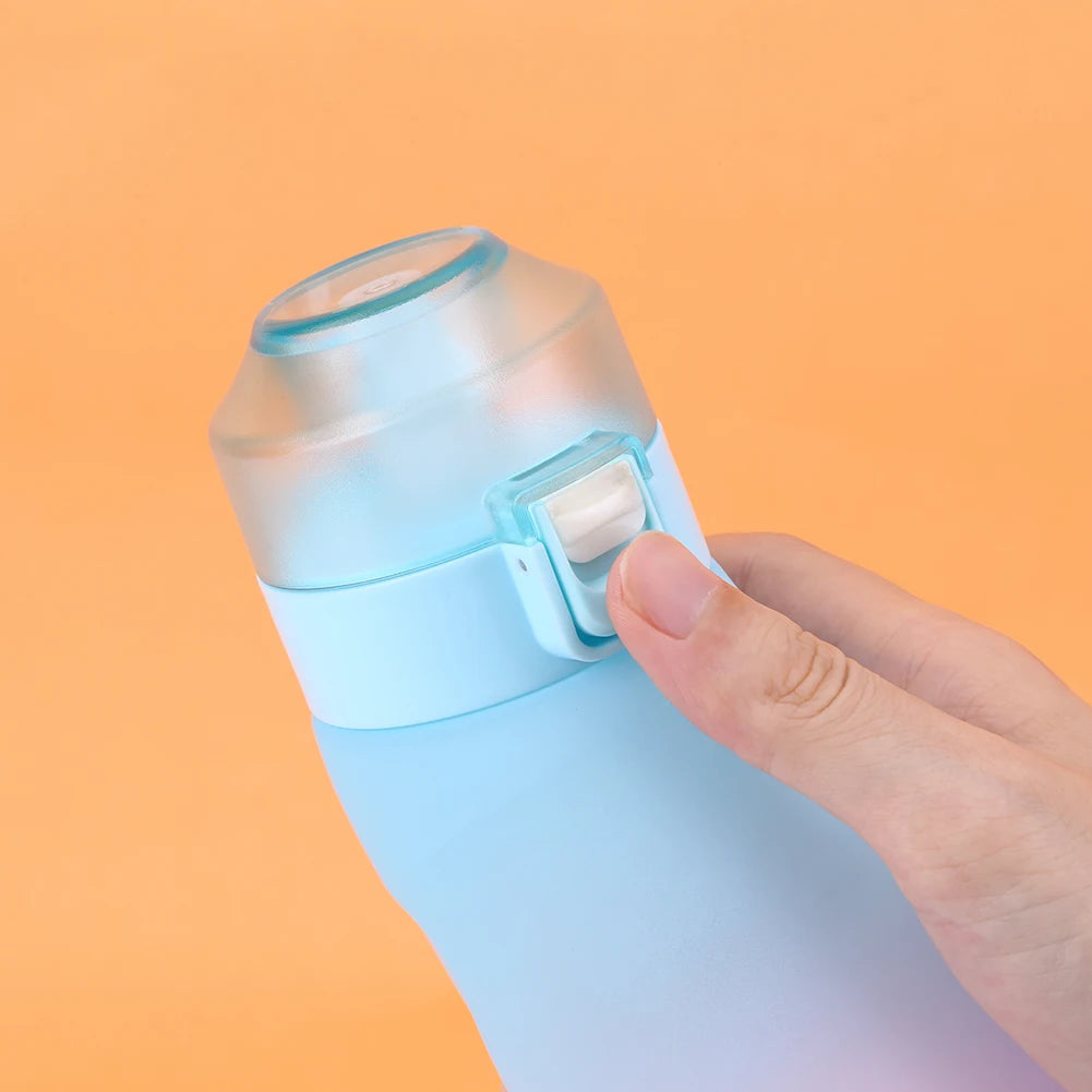 new collection Hot selling 650lml fragrance cup, sugar card  fruit flavor Tritan heat-resistant sports water bottle odor kettle