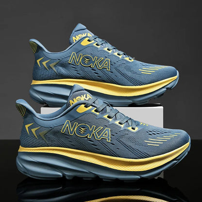 Men Sports Running Shoes Breathable Lightweight Men Comfortable Athletic Nonskid Sneakers