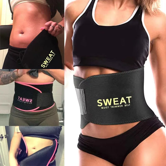 Waist Trimmer for Women Men Sweat Band Waist Trainer Corset Stomach Wraps for Weight Loss Neoprene Body Shaper Belt Shapewear