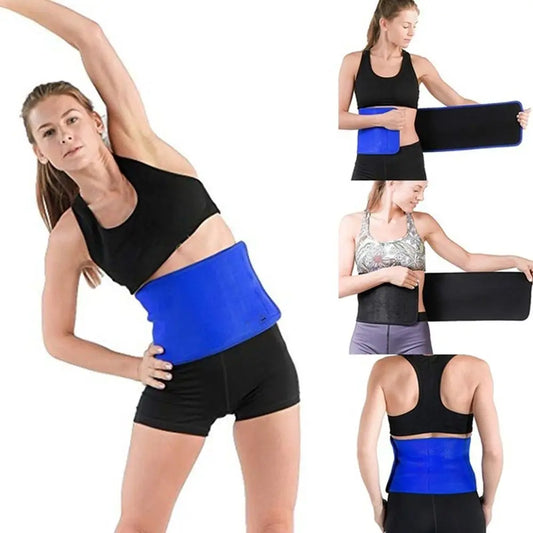 Sport Waist Support Men Women Fitness Waist Protect Belt Belly Burn Fat Weight Loss Stomach Slimming Belt Sauna Body Body Shaper