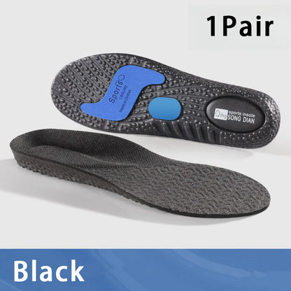 Sport Insoles For Shoes Men Woman Comfortable Running Insole for Feet Non-Slip Baskets Shoe Pads Arch Support Orthopedic Inserts