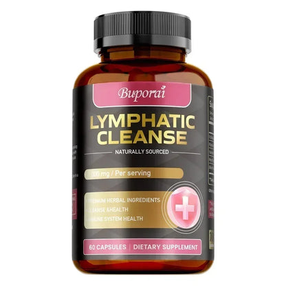 Lymphatic Cleanse Supplement - Lymph System Health Support, Cleansing & Detox, Improves Overall Well-being