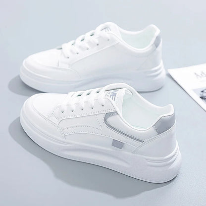 Women's Shoes Summer Thick Sole White Spring Autumn Breathable Platform Tennis Woman Trend Round Head Female Casual Sneaker2024