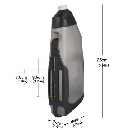 Bicycle Aerodynamic Water Bottle Bracket Set 600ml Bike Water Bottle Bicycle Water Bottle for Cycling & Sports