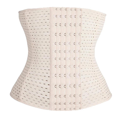 Lilvigor Slimming Waist Trainer Belt Shapewear Women Belly Cincher Body Shaper Fat Compression Strap Girdles Firm Hook Corset