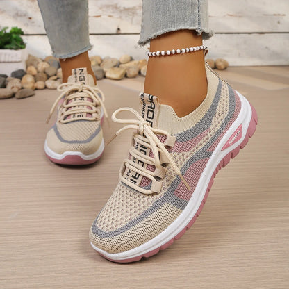 Women's Shoes Double-Color Work Shoes for Ladies, Single Shoes Casual Sneaker Shoes Woman 2026 Free Shipping Shoes