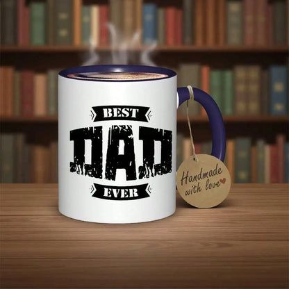 1pc 11oz the best mugs for dads forever-the perfect gift for Father's Day, birthdays, Christmas, New Year's, and Valentine's Day