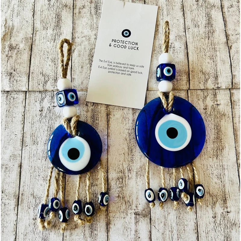 Evil Eye Wall Hanging House Protection Home Decor New Home Gift Idea Home Protection Good Luck Protection Charm