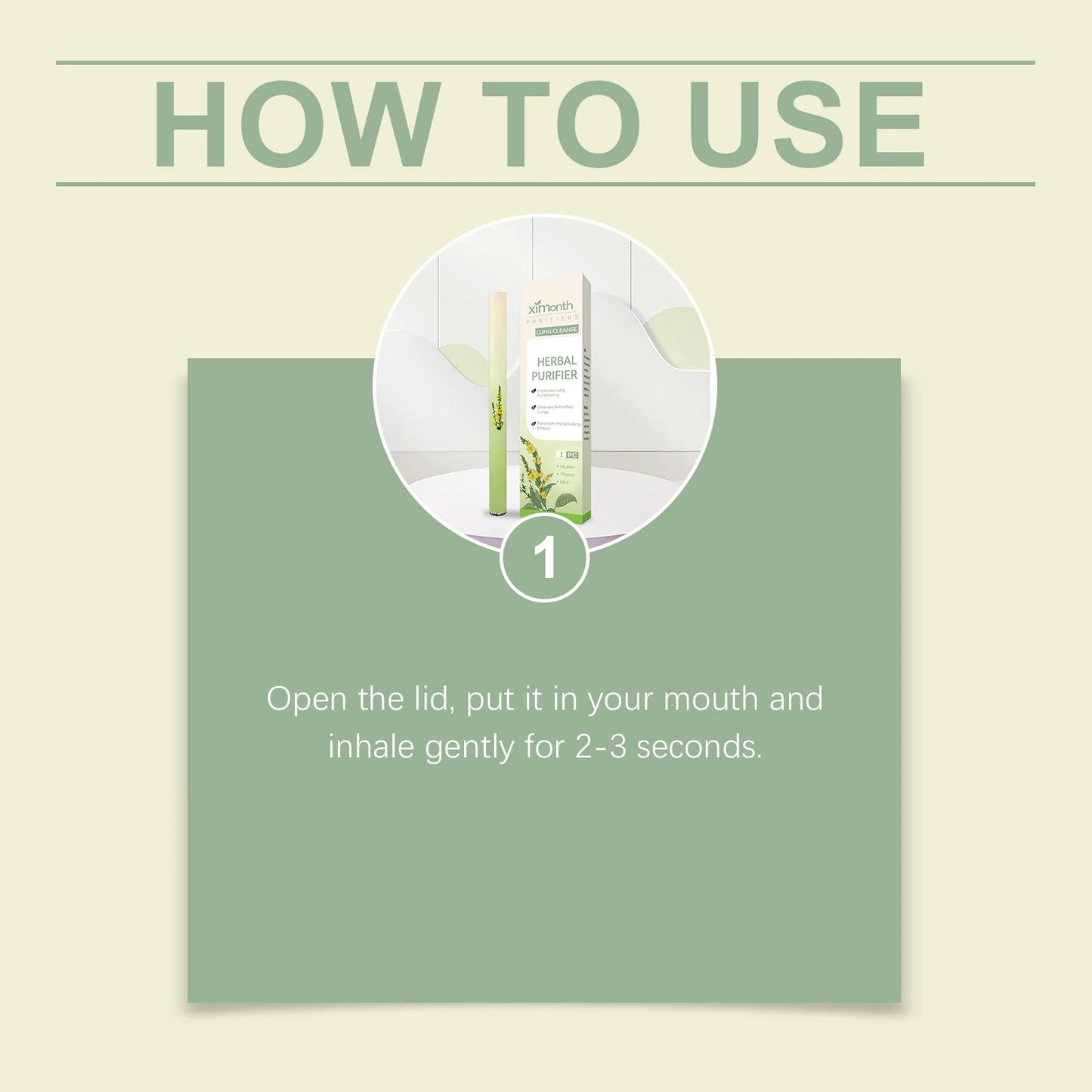 Herbal Purifier Improving Sleep Melatonin Diffusion Pen Lung Cleansing Nasal Aspirator Long-Lasting Quit Smoking Stick Diffuser