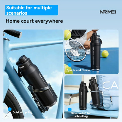 Waterbottle Stainless Steel Tumble Large Capacity Insulated Flasks Cycling Sports Portable Water Bottle for Men